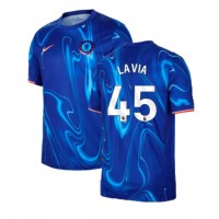 Chelsea Romeo Lavia #45 Hjemmedrakt 2024-25 Kortermet